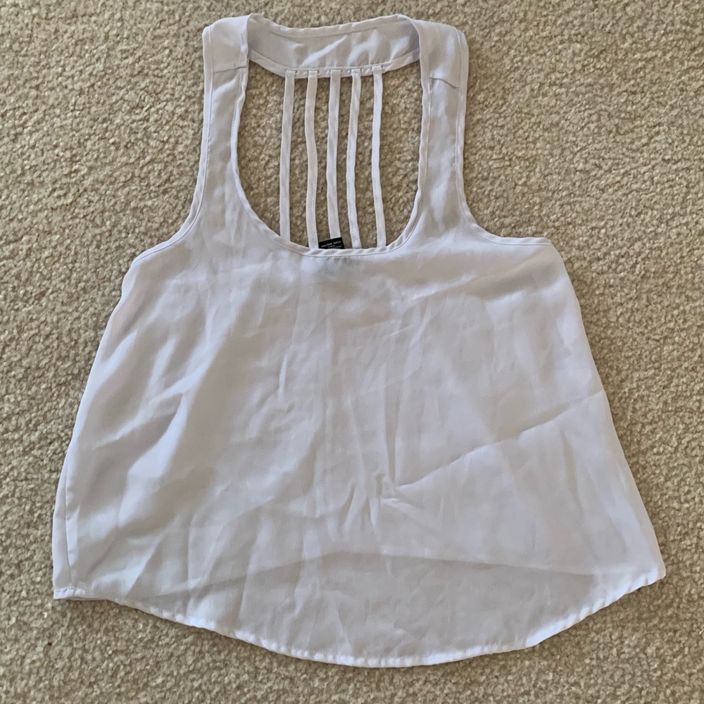 Rue 21 White Tank top